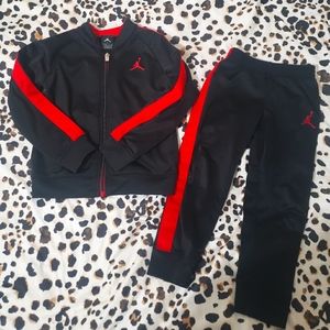 Boys Jordan track outfit